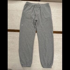 ALO Yoga Heather Gray Joggers